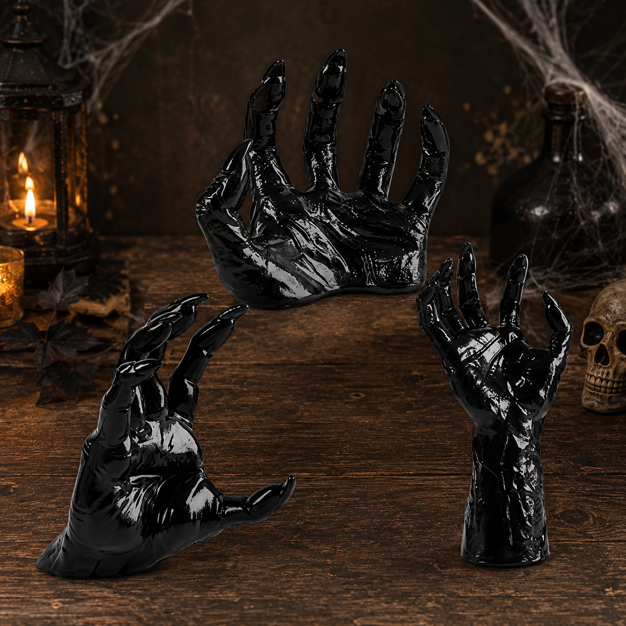 Halloween Creepy Hand Wall Candle Holder and Candlestick Stand for Gothic Decoration - Image 5