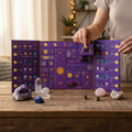 Halloween Crystal Advent Calendar 24 Day Countdown Box with Gemstones and Celestial Decorations - Image 1