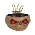 Halloween Decoration Animated Candy Bowl with Motion Sensor LED Eyes and Skeleton Hand for Party - Image 6