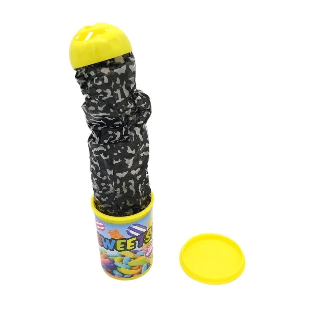Halloween Fake Prank Snake in a Can Gag Toy with Spring-Loaded Jump and Realistic Snakeskin - Image 5