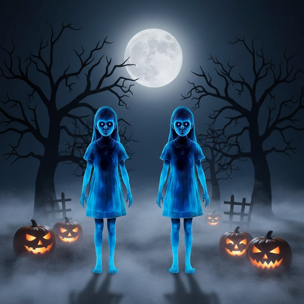 Halloween Ghost Decoration Blow Up Outdoor with Glowing Eyes for Party - Image 3