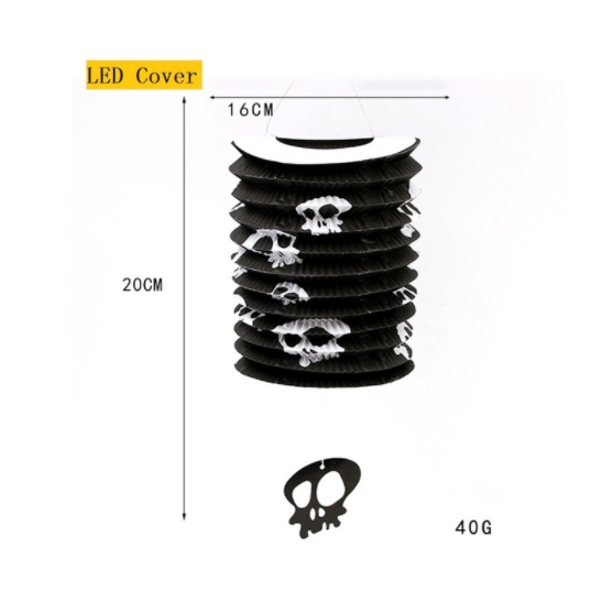 Halloween Ghost Decoration Light with Hanging and LED String for Party Decor - Image 12