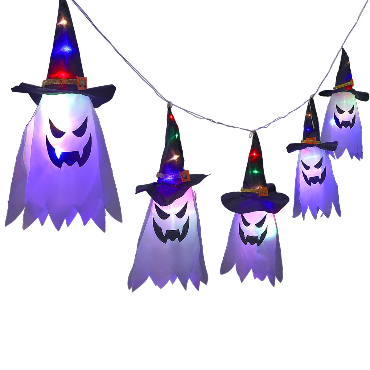 Halloween Ghost Decoration Light with Hanging and LED String for Party Decor - Image 18
