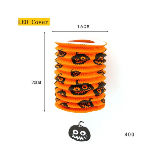 Halloween Ghost Decoration Light with Hanging and LED String for Party Decor - Image 2