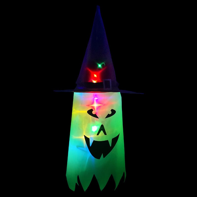 Halloween Ghost Decoration Light with Hanging and LED String for Party Decor - Image 3