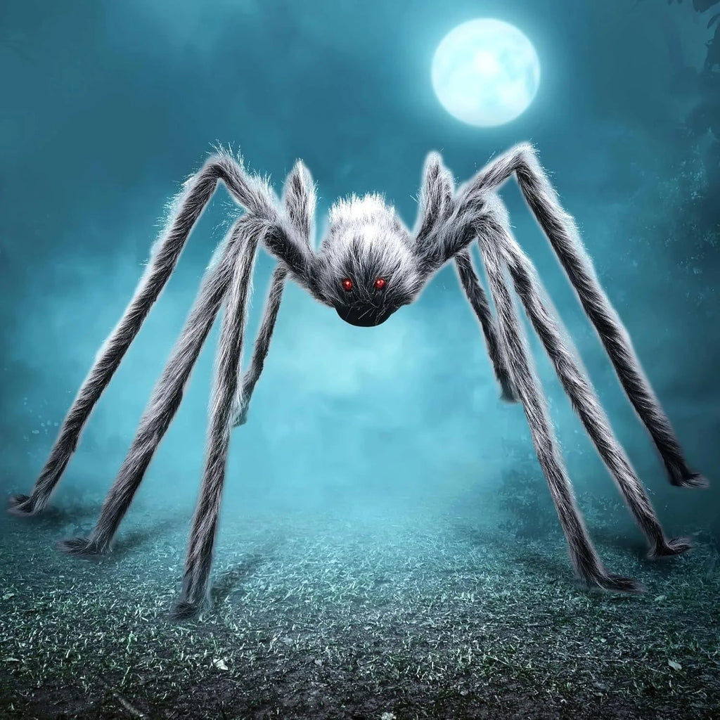 Halloween Giant Spider Decoration with Poseable Legs for Outdoor Party Decor Large - Image 5