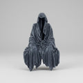 Halloween Grim Reaper Statue Spooky Gothic Resin Decoration for Haunted House Party - Image 4