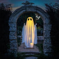 Halloween Hanging Ghost Decoration with LED Light Remote Control for Large Outdoor Yard Party - Image 1