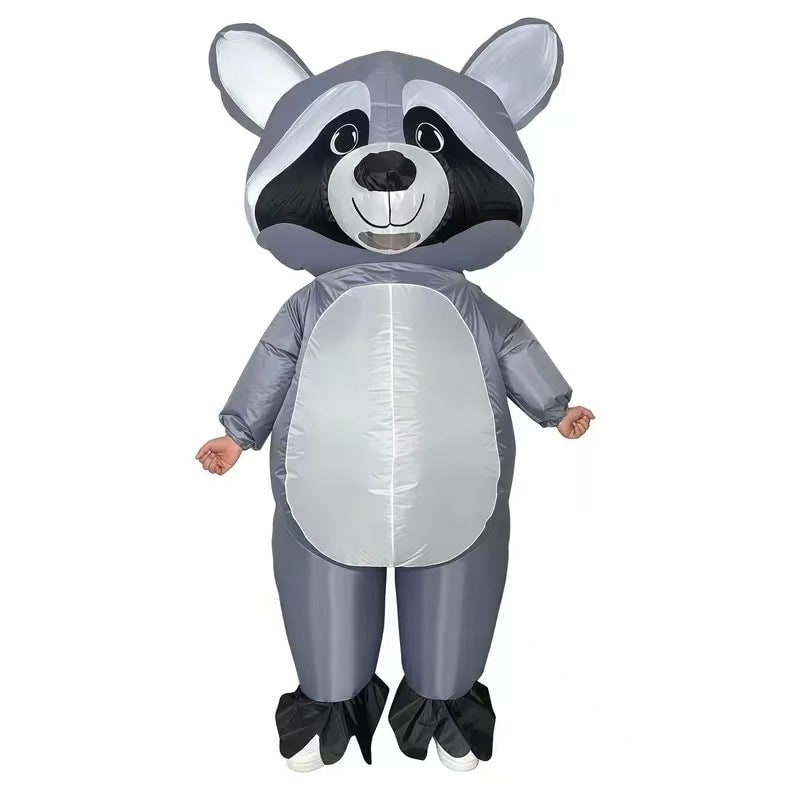 Halloween Inflatable Costume for Funny Full Body Animal Outfit with Clear Viewing Window - Image 1