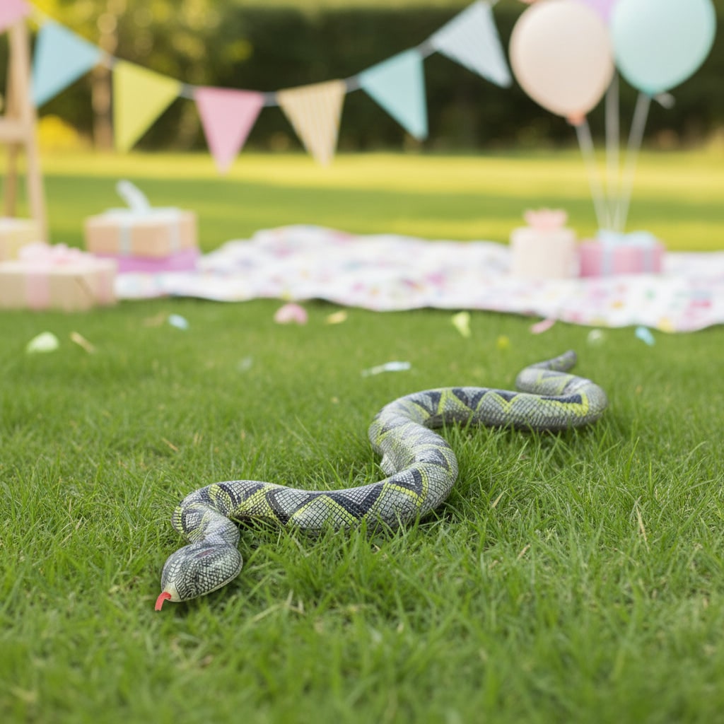 Halloween Inflatable Snake Toy for Outdoor Garden Party Decoration and Haunted House - Image 5