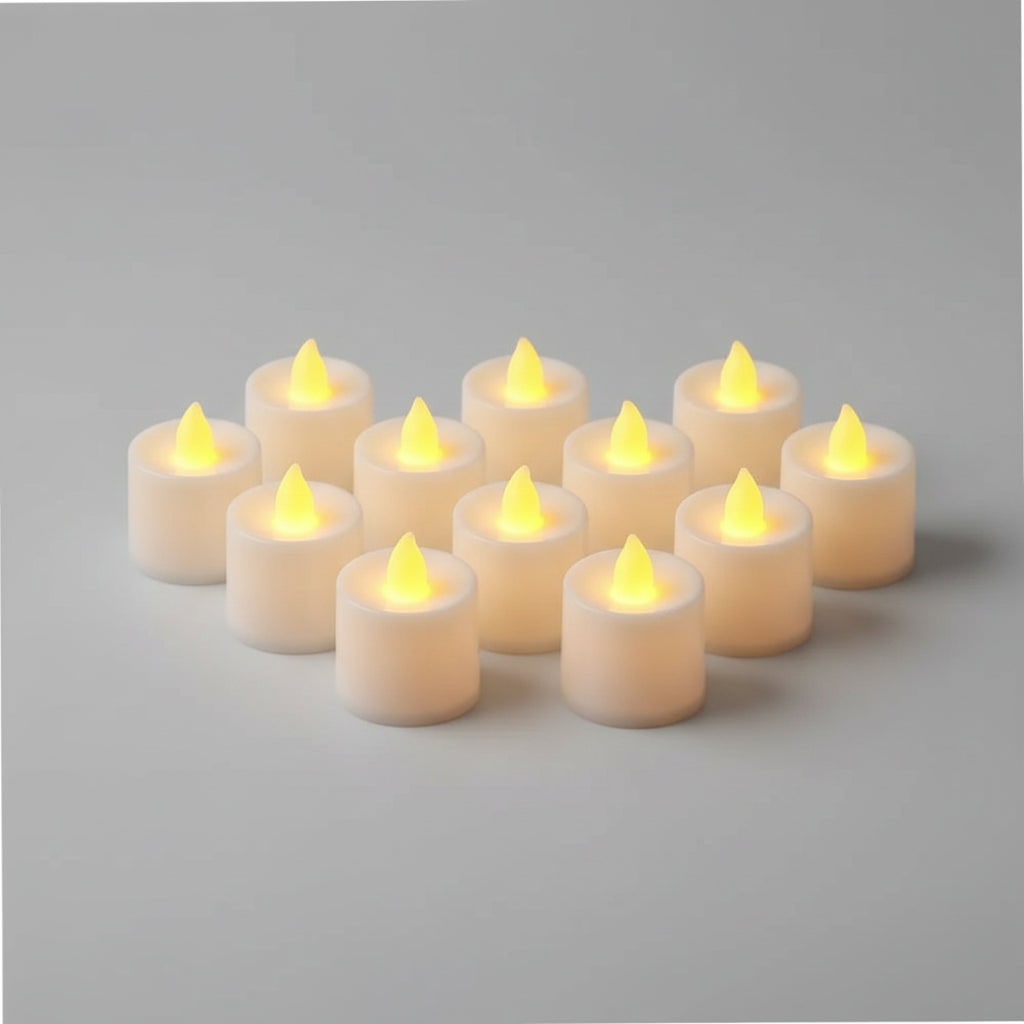 Halloween LED Fake Candles Battery Operated Flickering Lights for Indoor Decoration and Party - Image 2