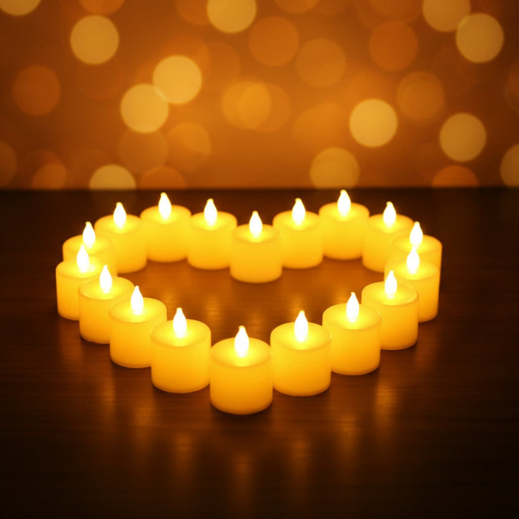 Halloween LED Fake Candles Battery Operated Flickering Lights for Indoor Decoration and Party - Image 3