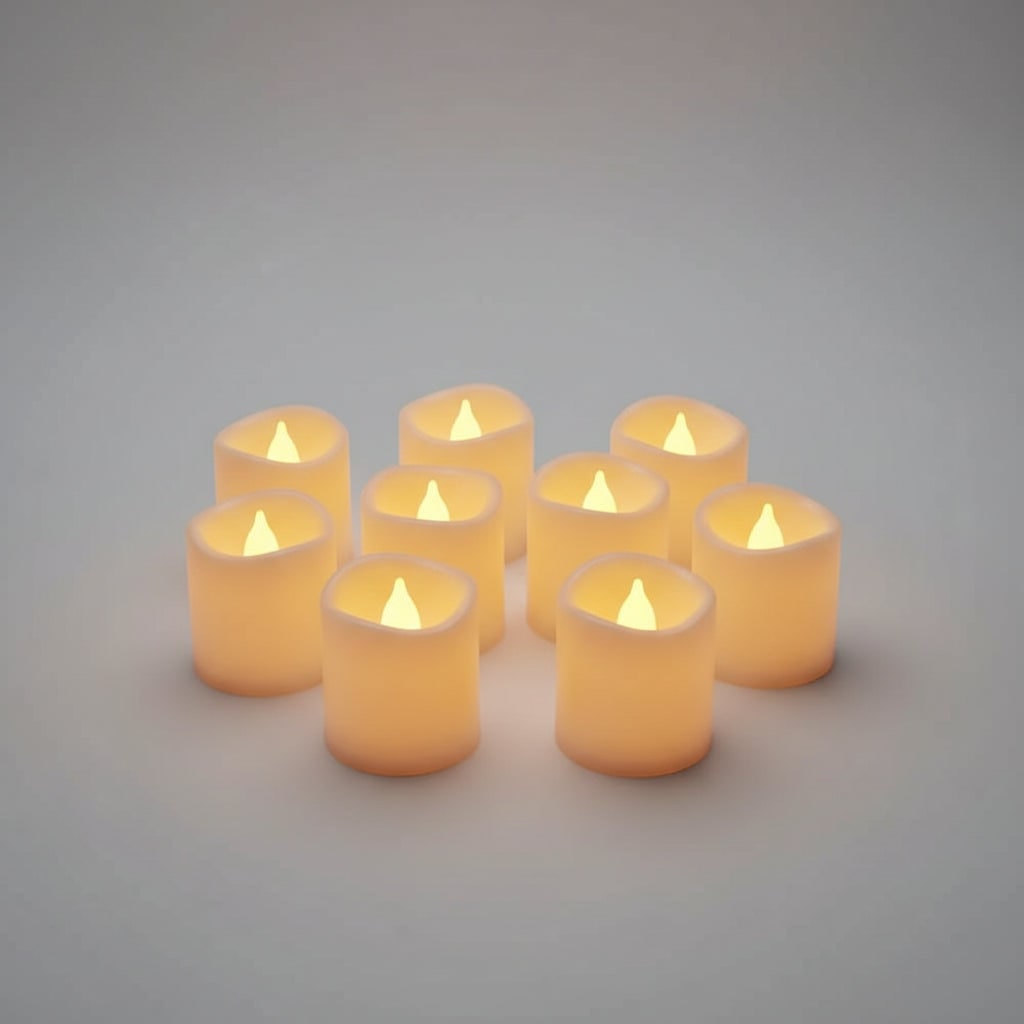 Halloween LED Fake Candles Battery Operated Flickering Lights for Indoor Decoration and Party - Image 5