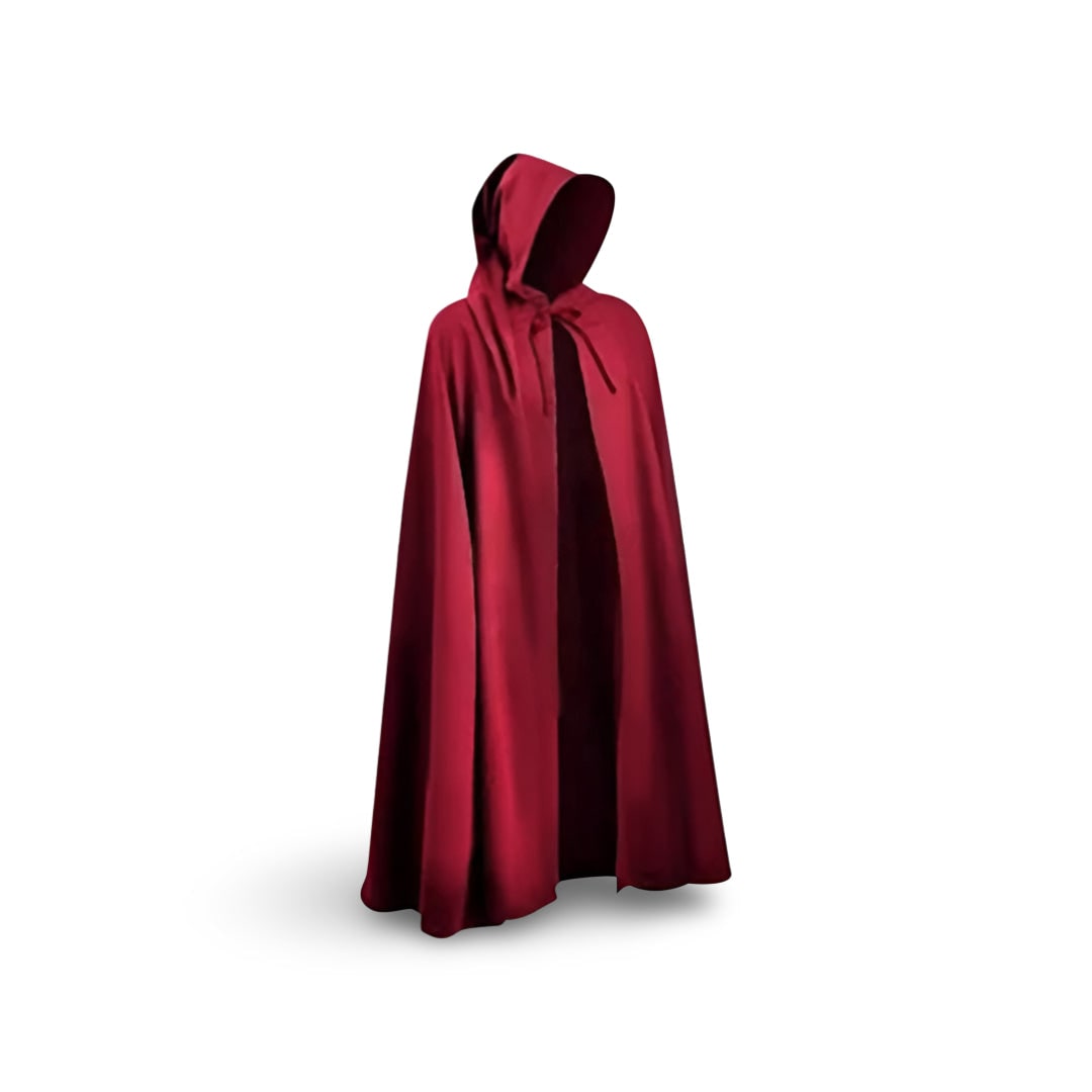 Halloween Medieval Knight Costume Tunic with Hooded and Templar Cross for Cosplay Party - Image 12