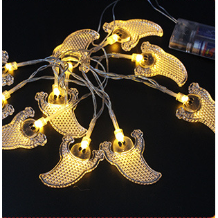 Halloween Outdoor String Lights LED Battery Operated with Pumpkin Ghost Bat Skull Eyeball Covers 10 - Image 14