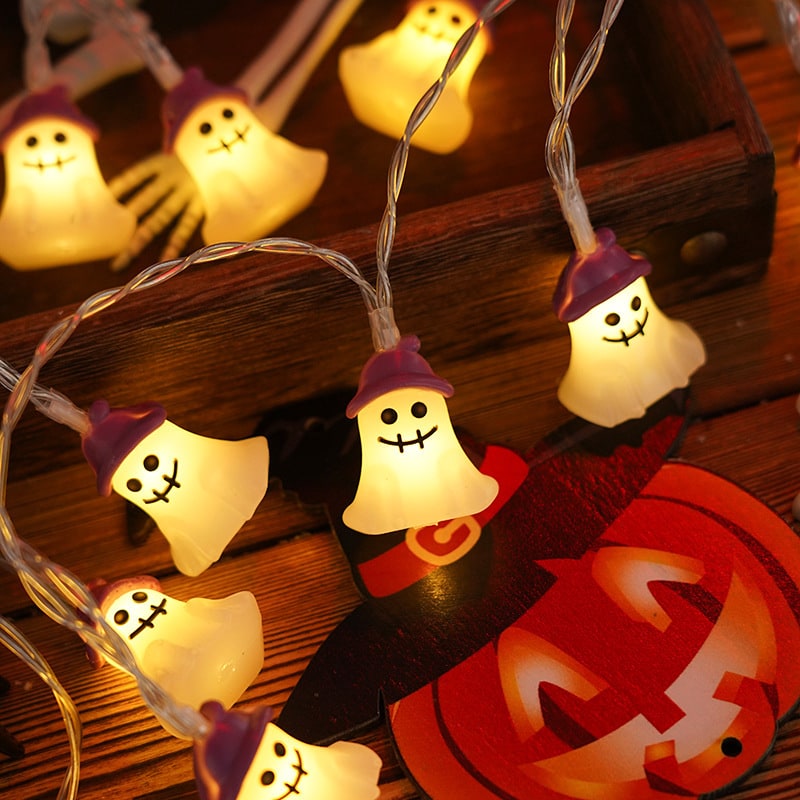 Halloween Outdoor String Lights with Battery Operated LED for Patio and Yard Decoration - Image 11