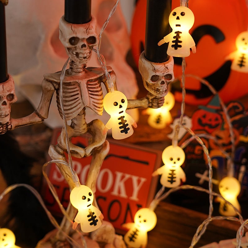 Halloween Outdoor String Lights with Battery Operated LED for Patio and Yard Decoration - Image 12
