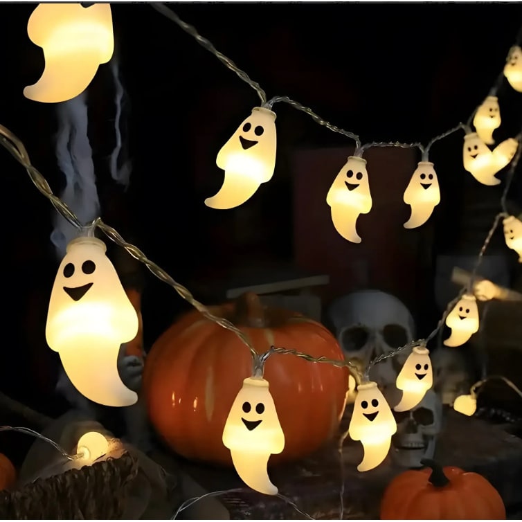 Halloween Outdoor String Lights with Battery Operated LED for Patio and Yard Decoration - Image 4