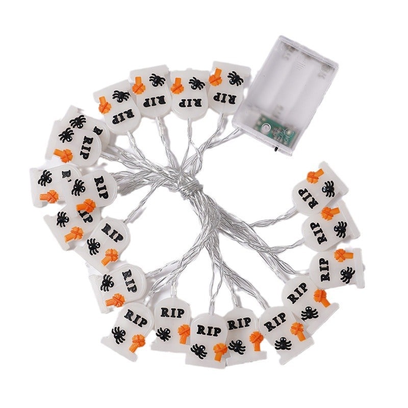 Halloween Outdoor String Lights with Battery Operated LED for Patio and Yard Decoration - Image 5