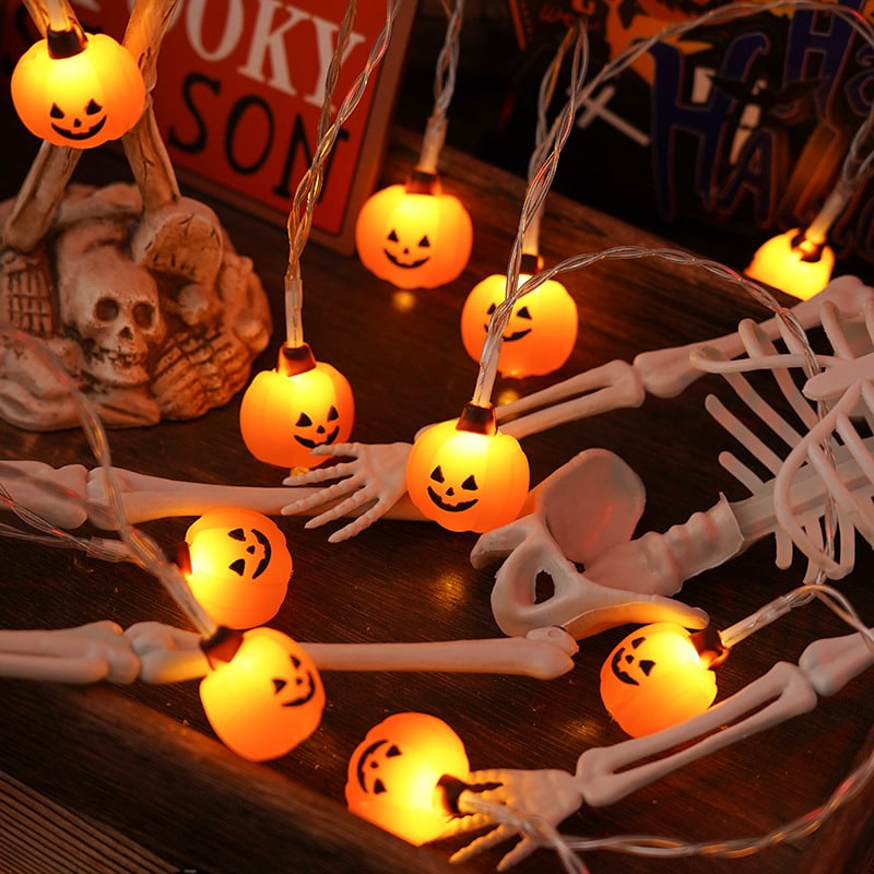 Halloween Outdoor String Lights with Battery Operated LED for Patio and Yard Decoration - Image 7