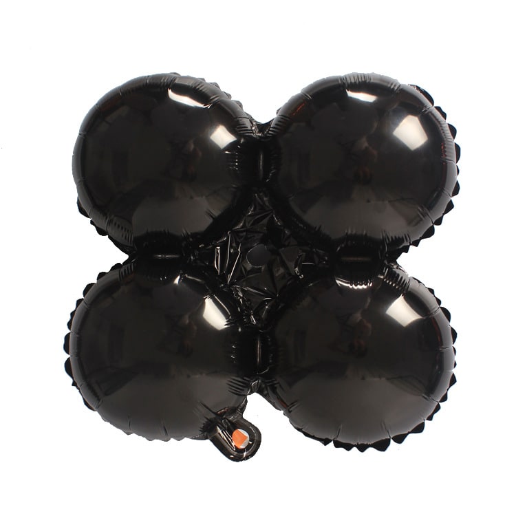 Halloween Party Balloons with Foil Letter Bat Pumpkin and Spider Decorations Kit - Image 3
