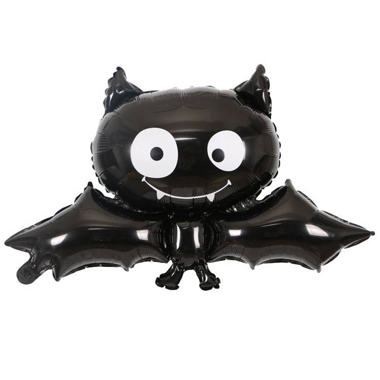 Halloween Party Balloons with Foil Letter Bat Pumpkin and Spider Decorations Kit - Image 4