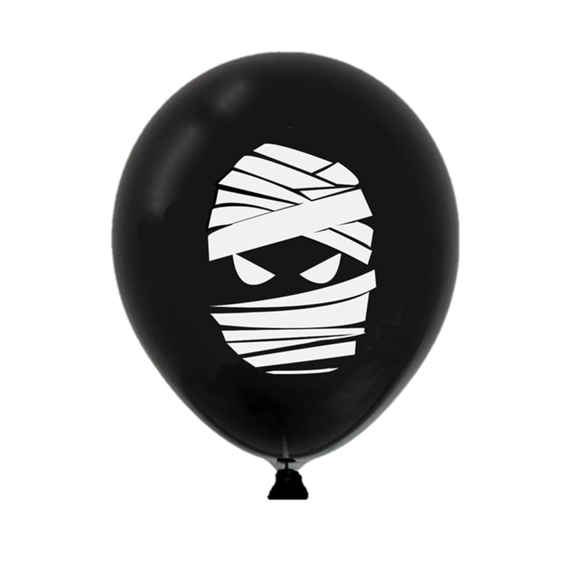 Halloween Party Balloons with Spooky Printed Designs and Latex Construction for Decoration - Image 7