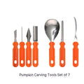 Halloween Pumpkin Carving Kit and Tools with Stainless Steel Blades and Serrated Saw for Supplies - Image 3