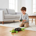 Halloween Remote Control Spider Toy with Glowing LED Eyes and Wall Climbing - Image 1