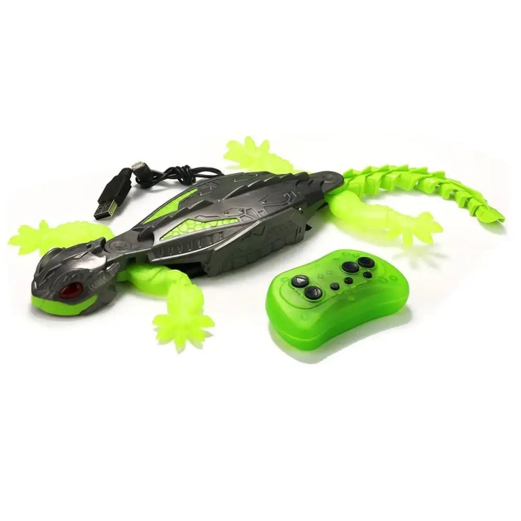 Halloween Remote Control Spider Toy with Glowing LED Eyes and Wall Climbing - Image 6