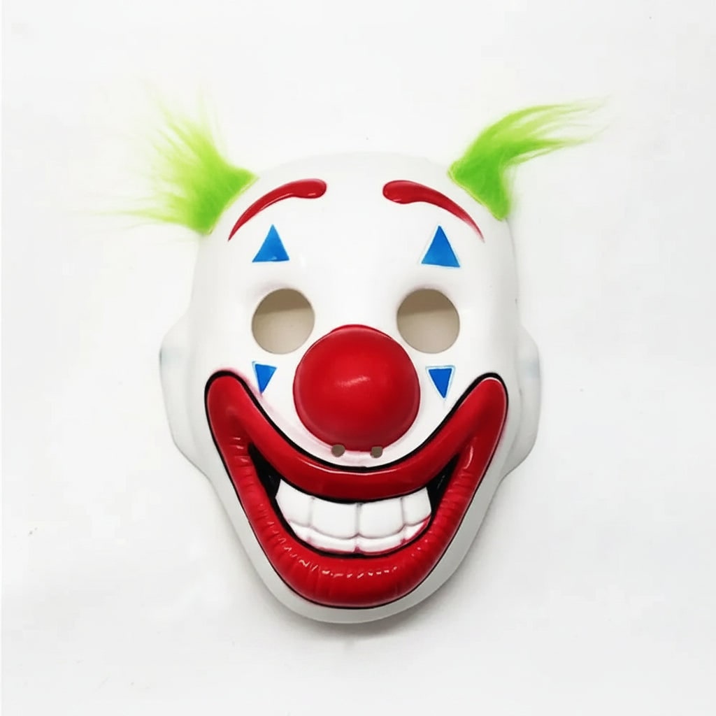 Halloween Scary Creepy Clown Costume Mask with Sinister Grin for Party and Haunted House - Image 4