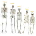Halloween Skeleton Decoration and Garage Door Cover Posable Plastic Prop 12 Foot Tall - Image 3