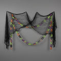Halloween Spooky Black Gauze Netting Decoration for Haunted House Party Decor Creepy Cloth - Image 1