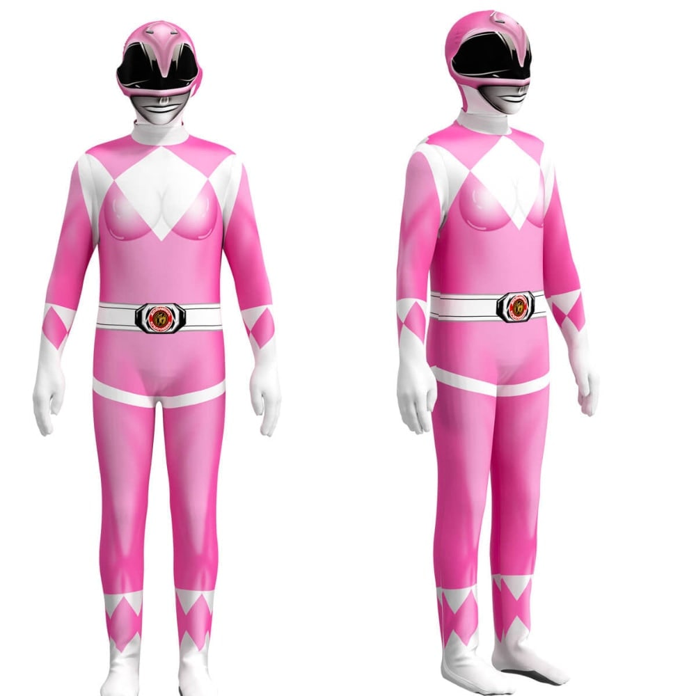 Halloween Superhero Park Ranger Costume Jumpsuit with Mask - Image 19