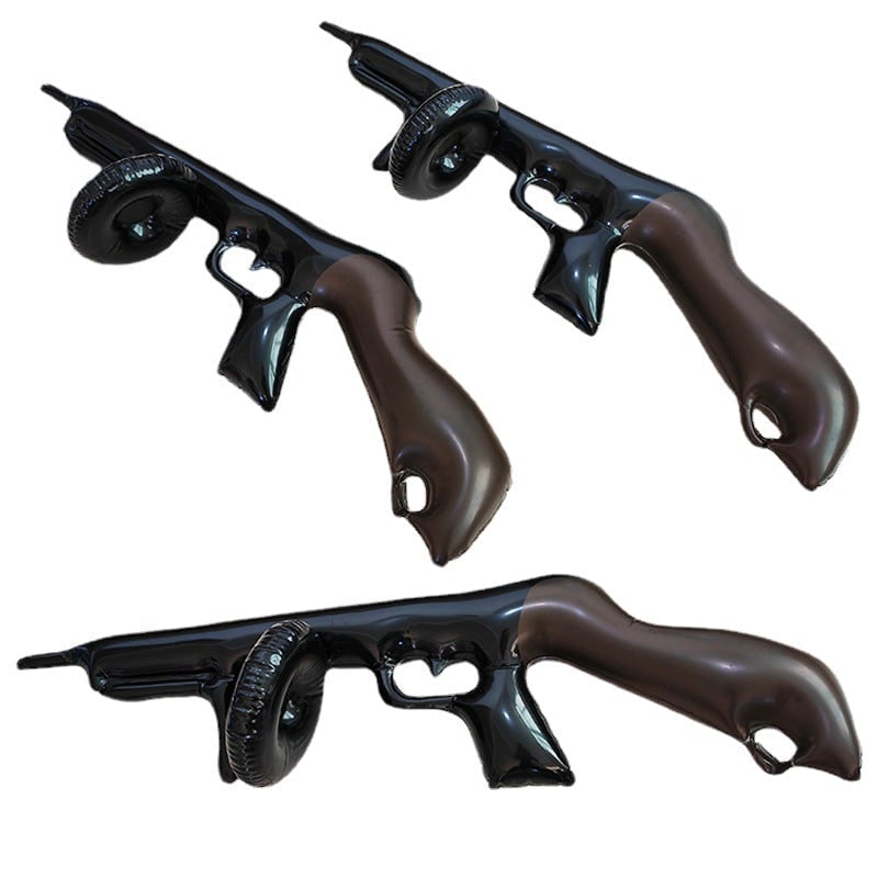 Halloween survival game Costume Suit with Mask and Toy Gun - Image 10