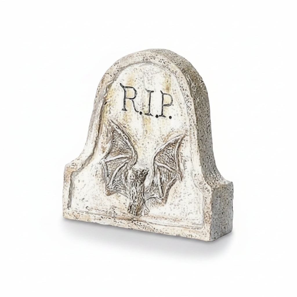 Halloween Tombstone Decorations and Miniature Figurines for Tabletop Party Decor - Image 3