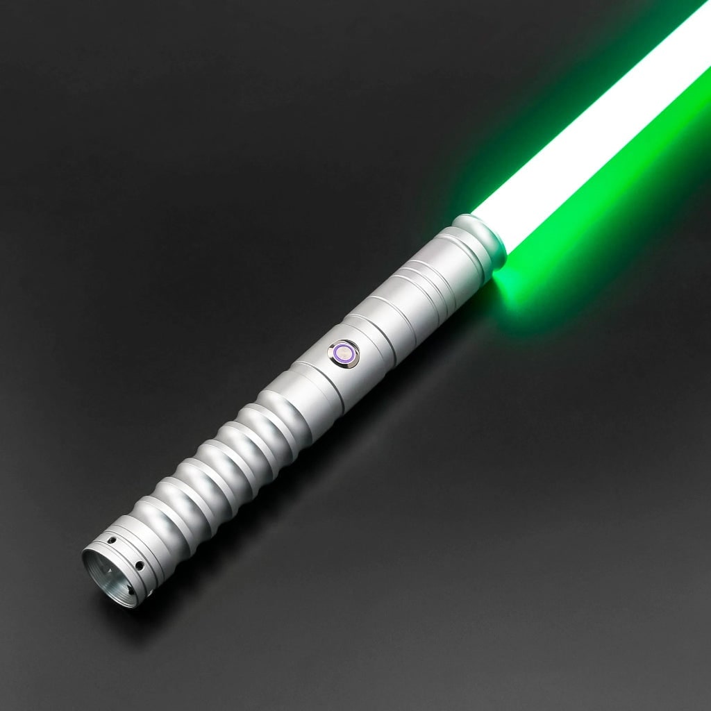 Halloween Toy Lightsaber Light Up Sword with Rgb LED Blade and Metal Handle for Cosplay Party - Image 2