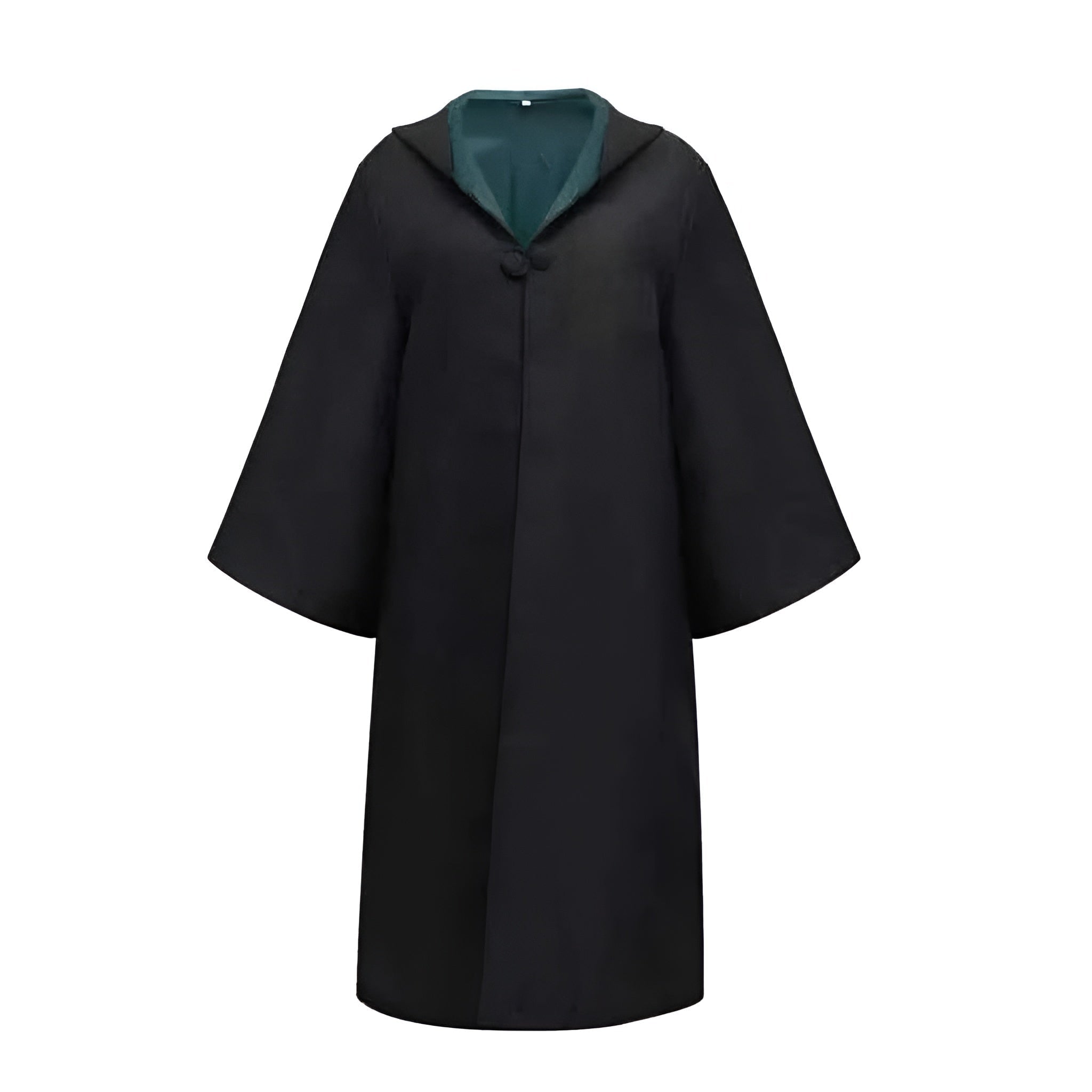 Halloween Wizard Costume Robe Set with Striped Scarf Tie and Glasses for Party and Cosplay - Image 2