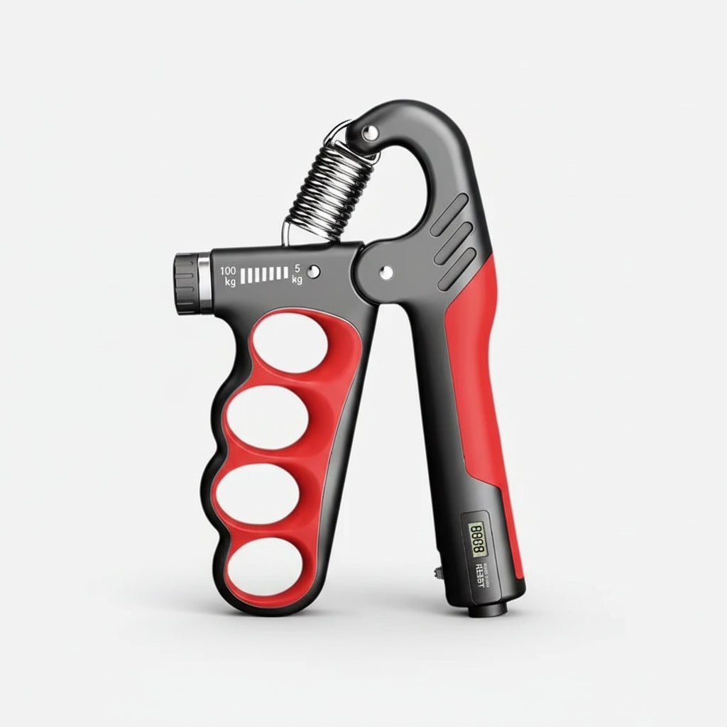 Hand Grip Strengthener and Strength Trainer with Digital Counter and Adjustable Resistance - Image 2