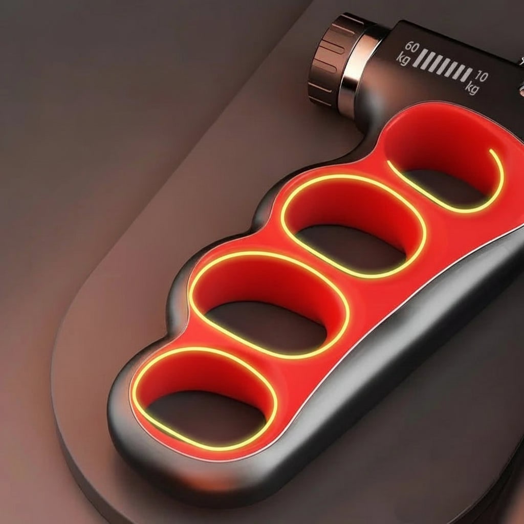 Hand Grip Strengthener and Strength Trainer with Digital Counter and Adjustable Resistance - Image 6