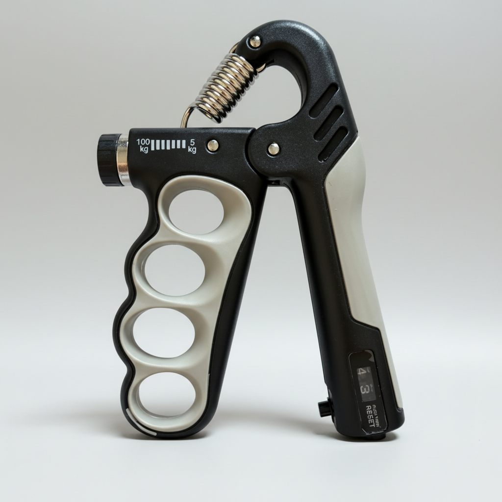 Hand Grip Strengthener and Strength Trainer with Digital Counter and Adjustable Resistance - Image 8