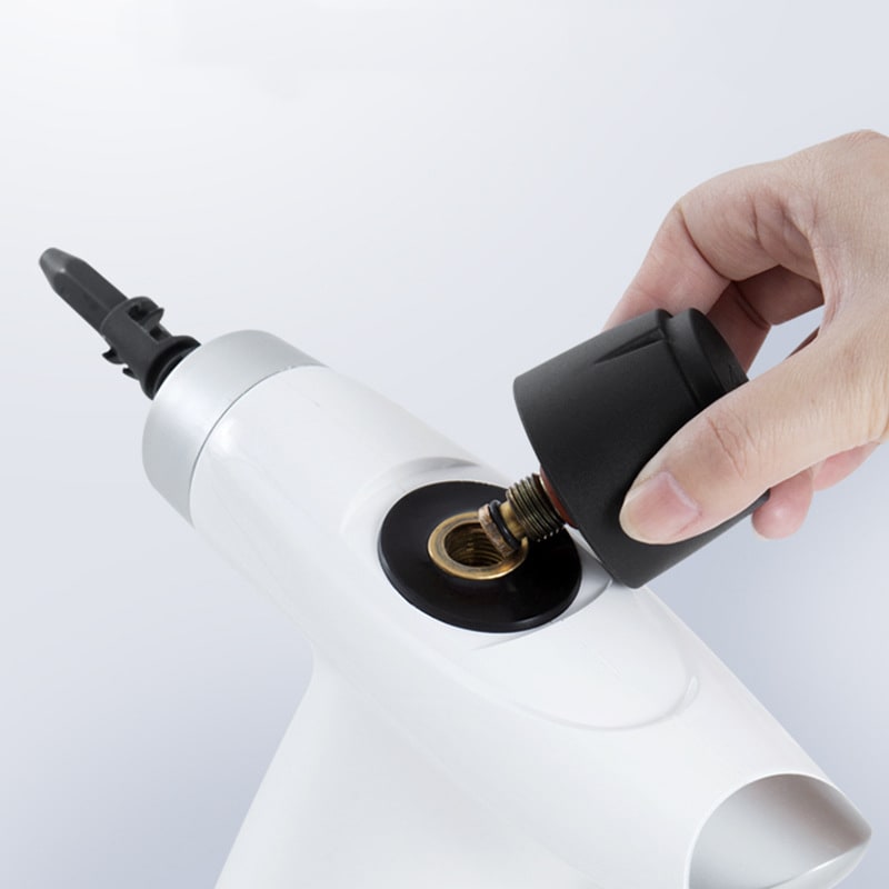 Handheld Portable Steam Cleaner for Kitchen Tile Grout and Rugs with Attachment Kit - Image 8