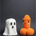 Handmade Crochet Gag Gift Hilarious and Silly White Elephant Novelty Ornament - Image 6