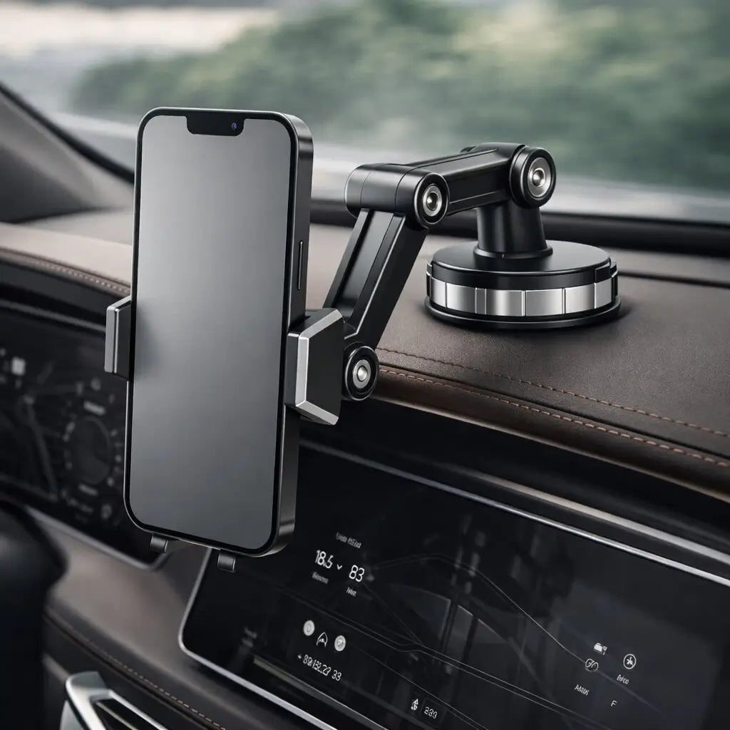 Suport reglabil pentru telefon auto pentru bord și parbriz