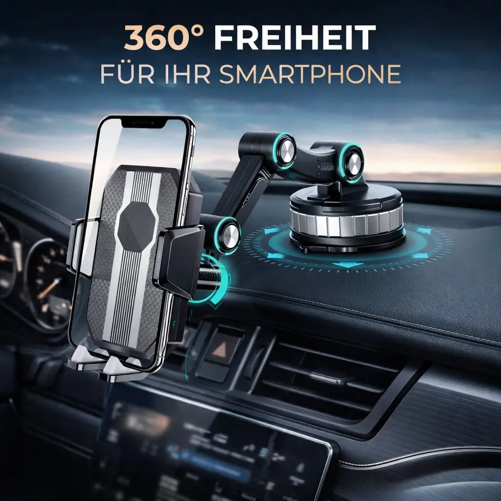 Suport reglabil pentru telefon auto pentru bord și parbriz