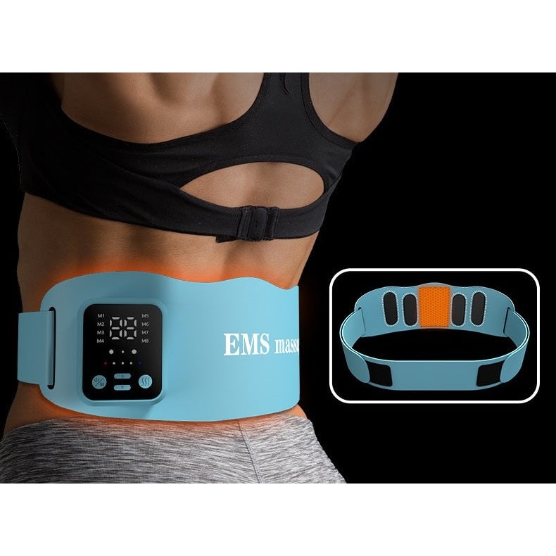 Heated Ems Abdominal Toning Belt with Wireless Remote and Vibration - Image 6