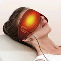 Heated Eye Mask for Sleep and Under with Adjustable Elastic Strap and USB Power Heatable - Image 1