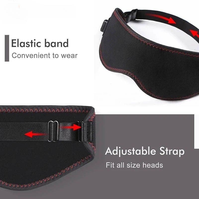 Heated Eye Mask for Sleep and Under with Adjustable Elastic Strap and USB Power Heatable - Image 5