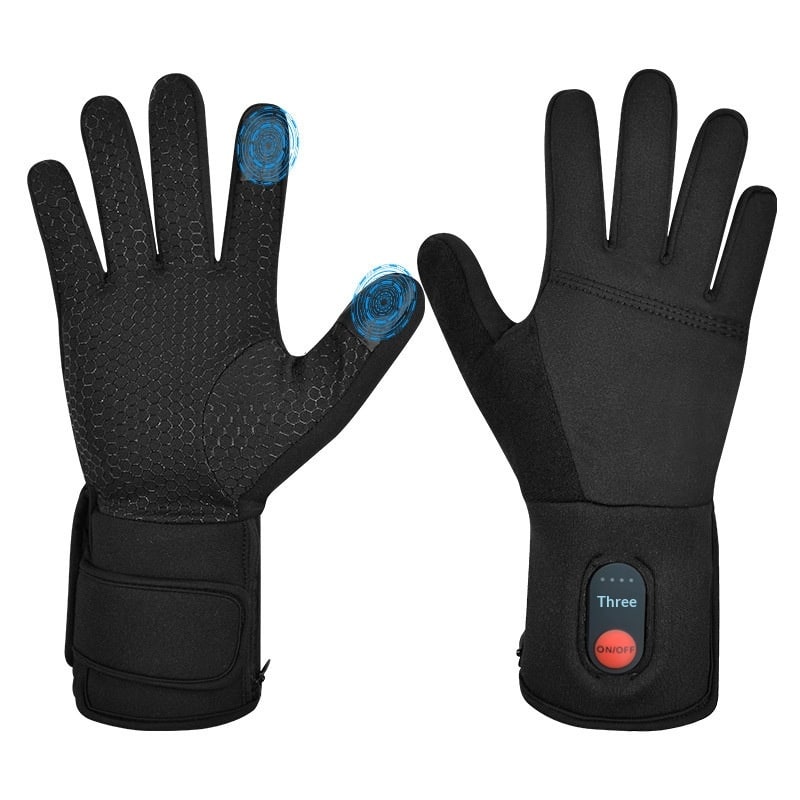 Heated Gloves for Winter with Touchscreen Fingertips and Rechargeable Powered Hand Warmer - Image 1