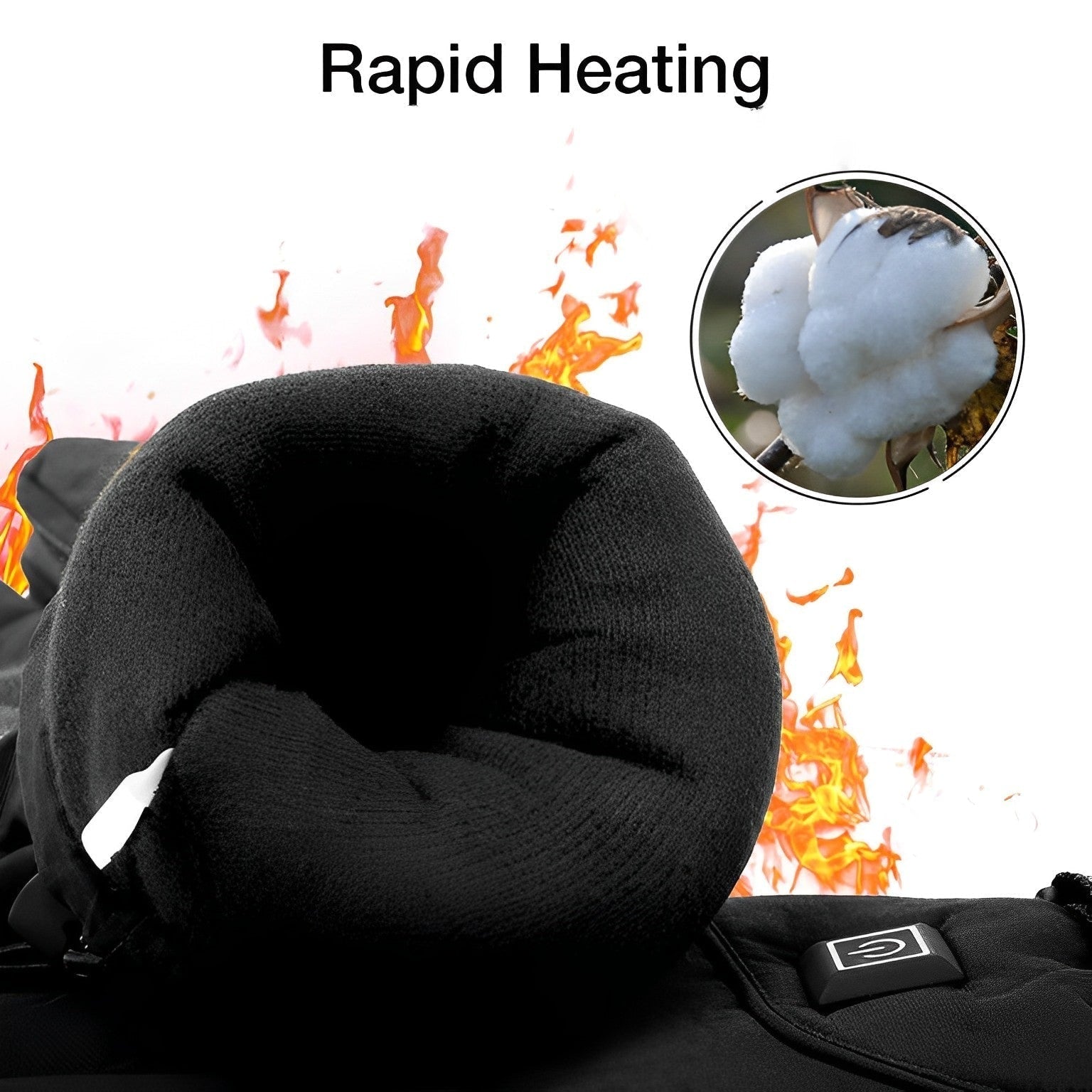Heated Gloves with Rechargeable Battery and Waterproof Touchscreen Fingertips - Image 6